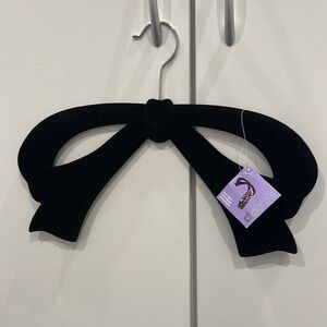 Set of 2 Black Bow Hangers by Claire's